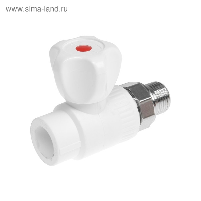 Кран шаровой для радиатора OTMO, 20 х 1/2 Кран шаровой для радиатора OTMO, 20 х 1/2", прямой, наружная резьба