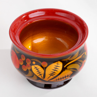 Сахарница &laquo;Ягодка&raquo;, хохлома