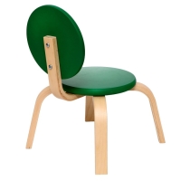 Стул детский «Ромашка» (0), цвет зелёный, спинка и сидушка Стул детский «Ромашка» (0), цвет зелёный, спинка и сидушка