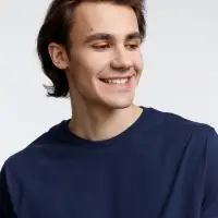 Футболка мужская Pioneer Men, темно-синяя, размер M