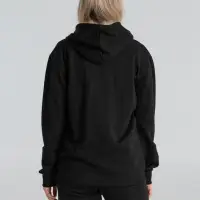 Толстовка на молнии с капюшоном Unit Siverga черная, размер M