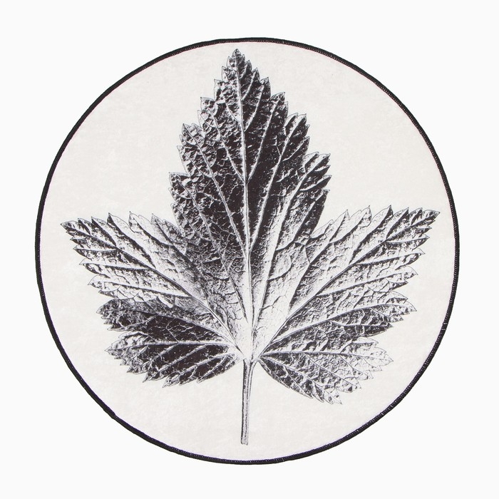 Коврик для ванной Этель Natural print 57х57±2см см, 100% п/э, велюр Коврик для ванной Этель Natural print 57х57±2см см, 100% п/э, велюр