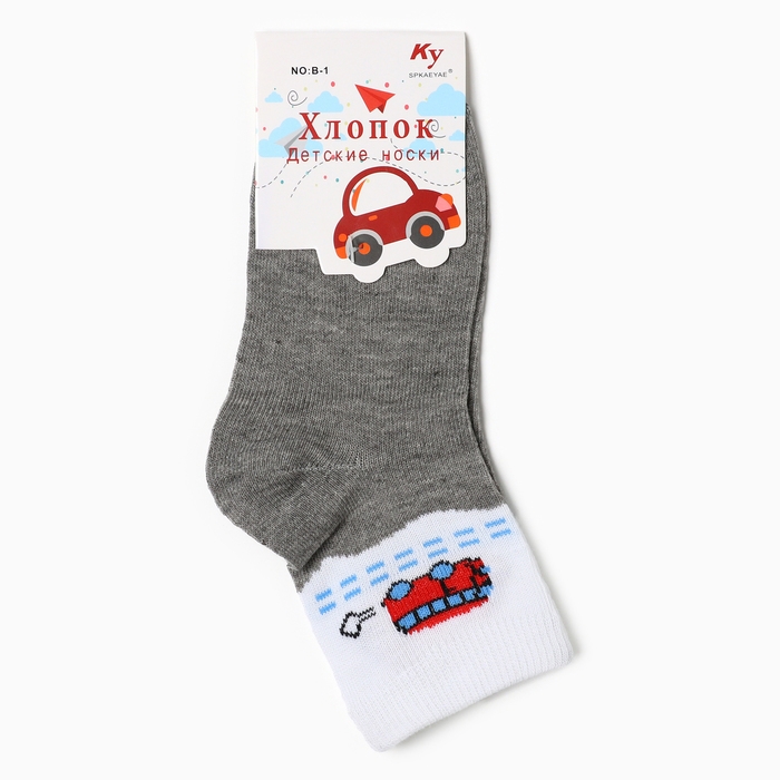 Носки детские, цвет микс, размер 27-30