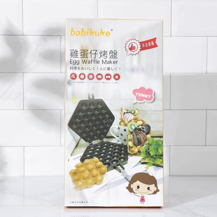 Сковорода двойная &laquo;Орешки&raquo;, 40&times;21&times;3,3 см, пластиковая ручка, цвет чёрный