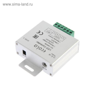 Контроллер Ecola для RGB ленты, 12 &ndash; 24 В, 18 А, пульт ДУ, чёрный