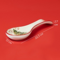 Подставка под ложку "Волшебное дерево" 22,3x7,1x2,7 см Подставка под ложку "Волшебное дерево" 22,3x7,1x2,7 см