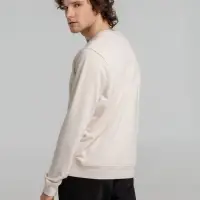 Свитшот унисекс BNC Inspire (Organic), молочно-белый, размер XXL