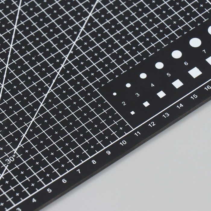 Резиновый мат для творчества цветной А5 МИКС