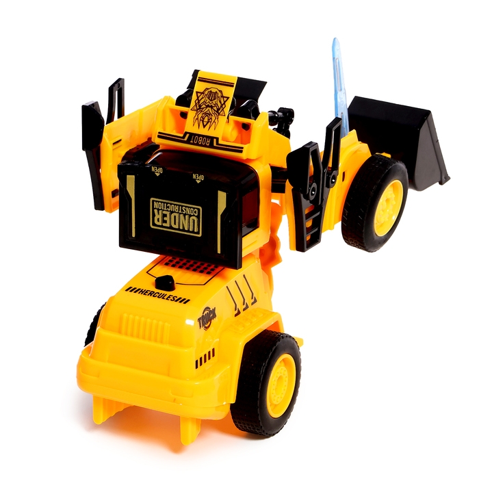 Робот &laquo;Погрузчик&raquo;, инерционный, трансформируется при столкновении