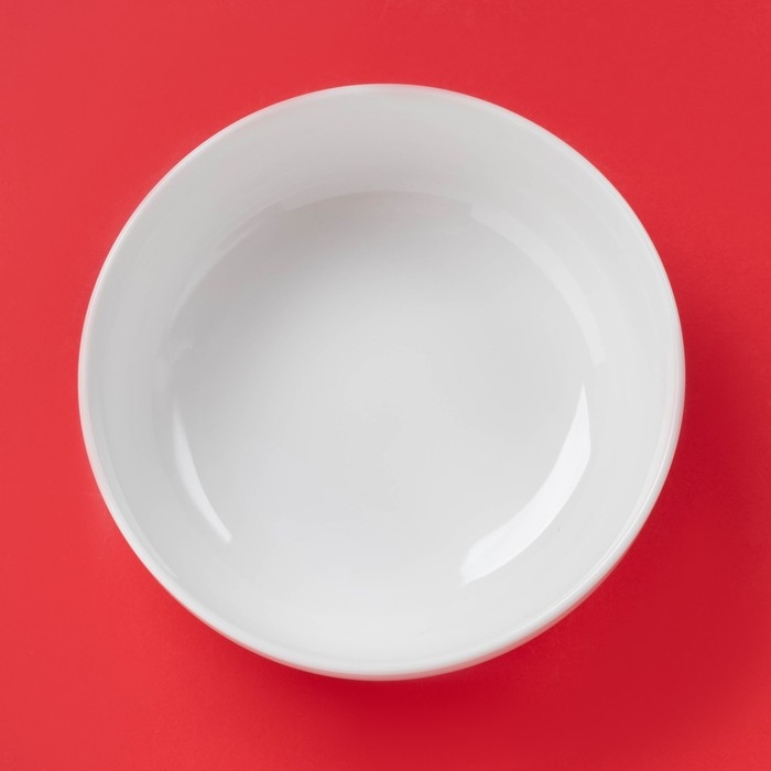 Салатник новогодний Доляна &laquo;Парк аттракционов&raquo;, 580 мл, 15,5&times;6 см, фарфор, цвет белый