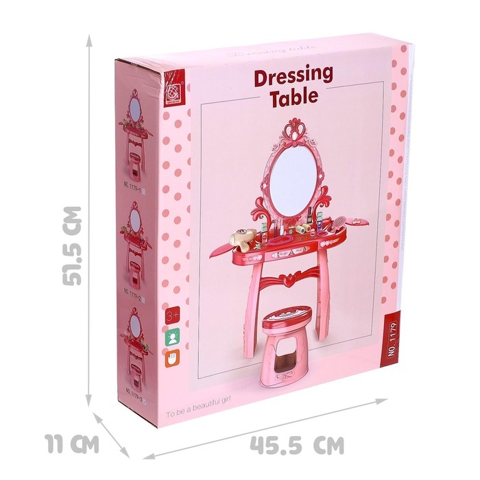 Игровой набор &laquo;Столик модницы&raquo; с аксессуарами, МИКС