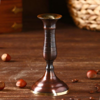 Подсвечник "Рабан" латунь 7,5х7,5х15 см Подсвечник "Рабан" латунь 7,5х7,5х15 см