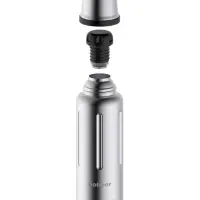 Термос Flask 470, вакуумный, стальной матовый Термос Flask 470, вакуумный, стальной матовый