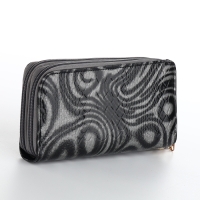 Кошелёк женский на молниях, цвет серый Кошелёк женский на молниях, цвет серый