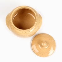 Горшок керамический для запекания "Новарусса №5" 0,5л / 14х12см, каракум Горшок керамический для запекания "Новарусса №5" 0,5л / 14х12см, каракум