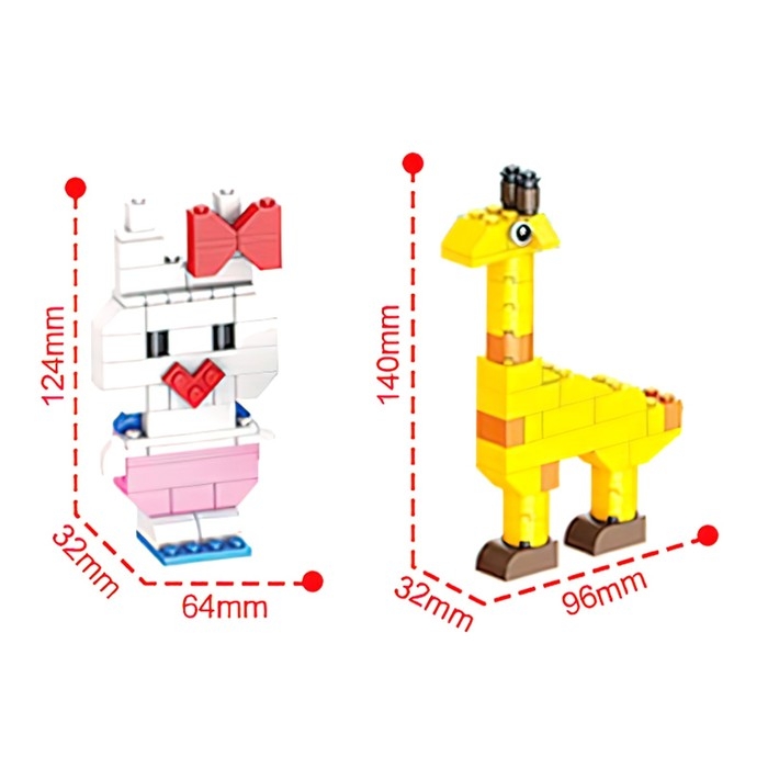 Конструктор &laquo;Чемоданчик творчества&raquo;, 460 деталей