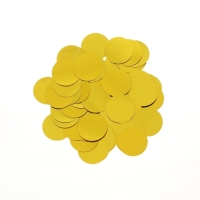 Наполнитель для шара «Конфетти круг», 1,5 см, фольга, цвет золотой, 10 г Наполнитель для шара «Конфетти круг», 1,5 см, фольга, цвет золотой, 10 г