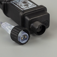 Неоновая фигура &laquo;Снежинка&raquo;, 37 см, 288 LED, 12 В, 8 режимов, свечение синее/белое