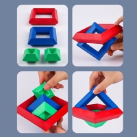 Конструктор-пирамидка &laquo;Эрудит&raquo;, 30 деталей