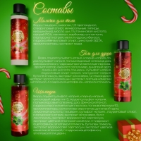 Новогодний подарочный набор косметики «Новогодние огни», с ароматом миндаля и мяты. Красная серия. Новогодний подарочный набор косметики «Новогодние огни», с ароматом миндаля и мяты. Красная серия.