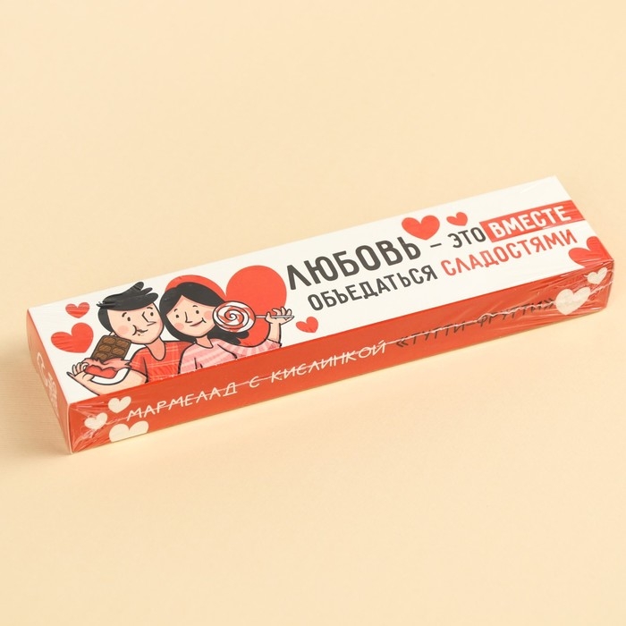Мармелад кислый &laquo;Любовь-это&raquo; палочки,, 20 г.