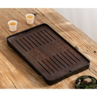 Поднос для чайной церемонии, 42.5 х 25.5 х 4см, черный поддон Поднос для чайной церемонии, 42.5 х 25.5 х 4см, черный поддон