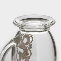 Кружка стеклянная &laquo;Змей&raquo;, 450 мл