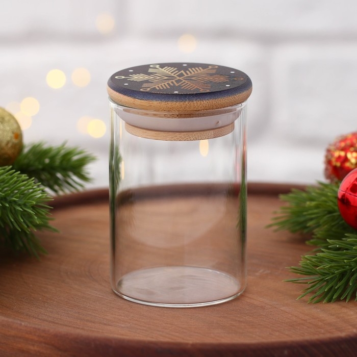 Новый год. Банка для хранения &laquo;Время чудес&raquo;, 100 мл