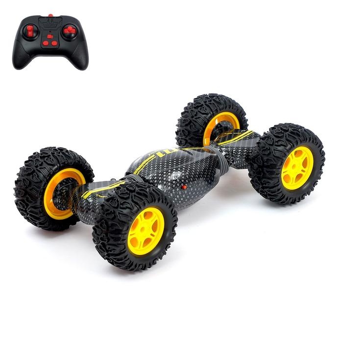 Перевёртыш &laquo;Вездеход&raquo;, полный привод, работает от аккумулятора, цвет жёлтый