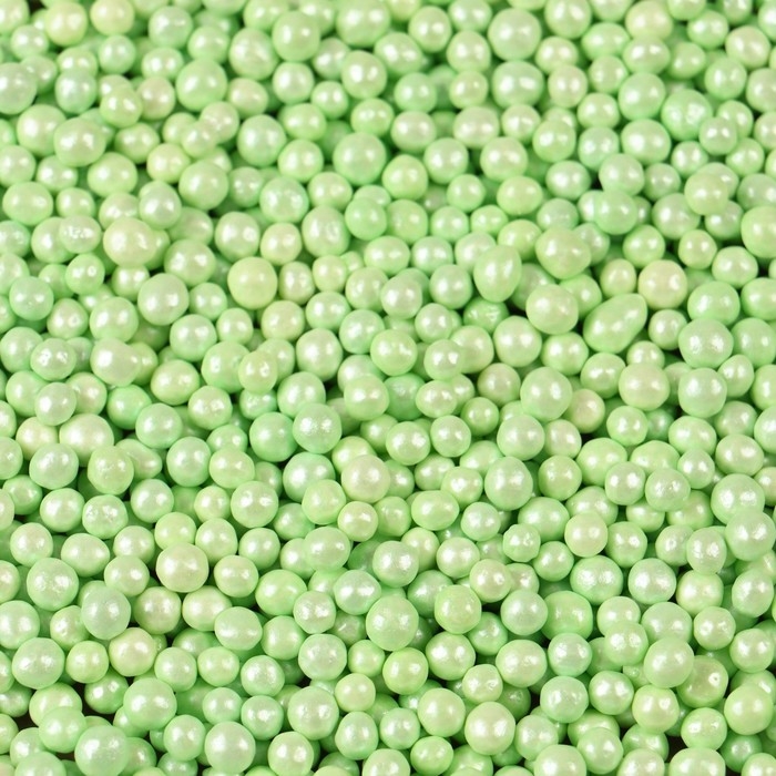Кондитерская посыпка Top decor, "Шарики Жемчуг", зелёный, 700 г