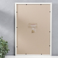 Фоторамка пластик 30х45 см, бежевый (пластиковый экран)