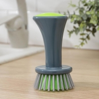 Щётка для посуды с высокой ручкой Доляна «Цилиндр», 7×13 см, цвет МИКС Щётка для посуды с высокой ручкой Доляна «Цилиндр», 7×13 см, цвет МИКС