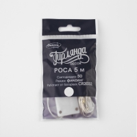 Гирлянда «Нить» 5 м роса, IP20, серебристая нить, 50 LED, батарейки CR2032х2 (в комплекте), свечение белое Гирлянда «Нить» 5 м роса, IP20, серебристая нить, 50 LED, батарейки CR2032х2 (в комплекте), свечение белое