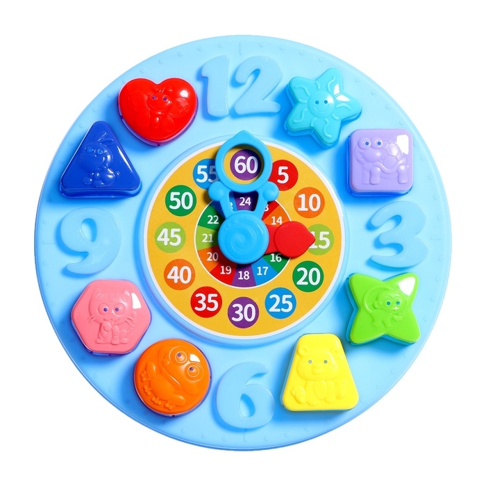 Развивающий сортер &laquo;Учим время&raquo;, 8 фигур