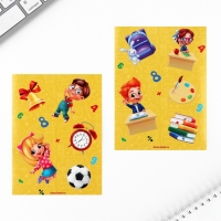 Подарочный набор на выпускной: Блокнот А6, 32л, наклейки и магнитные закладки 2 шт &laquo;Выпускнику детского сада&raquo;