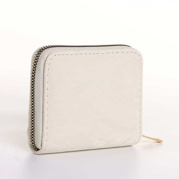 Кошелёк женский на молнии, цвет бежевый Кошелёк женский на молнии, цвет бежевый