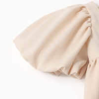 Платье для девочки, MINAKU :Party Dress, цвет молочный, рост 104 см Платье для девочки, MINAKU :Party Dress, цвет молочный, рост 104 см