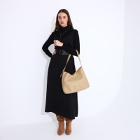 Сумка-мешок на магните, косметичка на молнии, цвет бежевый Сумка-мешок на магните, косметичка на молнии, цвет бежевый