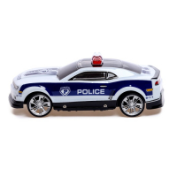 Машина радиоуправляемая &laquo;Патруль&raquo;, работает от батареек, световые эффекты, цвета МИКС