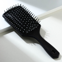 Массажная расчёска прямоугольная «Девочкам все можно», 23.4 х 7.6 см, BEAUTY FOX Массажная расчёска прямоугольная «Девочкам все можно», 23.4 х 7.6 см, BEAUTY FOX