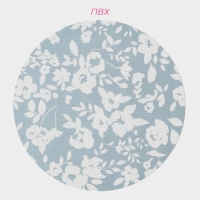 Салфетки сервировочные на стол Доляна «Акварель. Круг», 4 шт, d=38 см, цвет голубой Салфетки сервировочные на стол Доляна «Акварель. Круг», 4 шт, d=38 см, цвет голубой