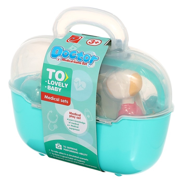 Игровой набор &laquo;Доктор&raquo;, 7 предметов, в чемоданчике