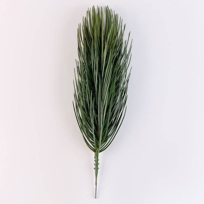 Новый год! Литая веточка, зелёная, набор 1 шт.