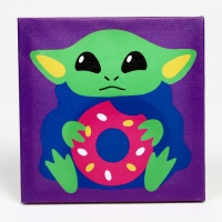 Картина помпонами «Чудик», 20 х 20 см Картина помпонами «Чудик», 20 х 20 см