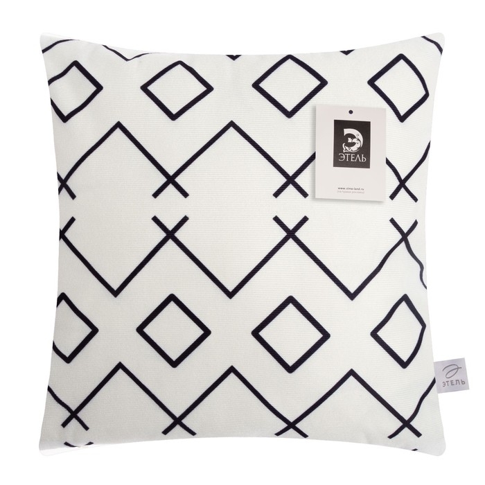 Наволочка декоративная Этель &laquo;Этика&raquo; 40х40 см, велюр