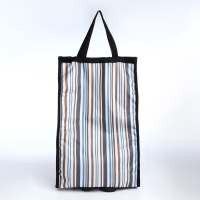 Сумка хозяйственная складная на липучке, 2 колеса, цвет разноцветный Сумка хозяйственная складная на липучке, 2 колеса, цвет разноцветный