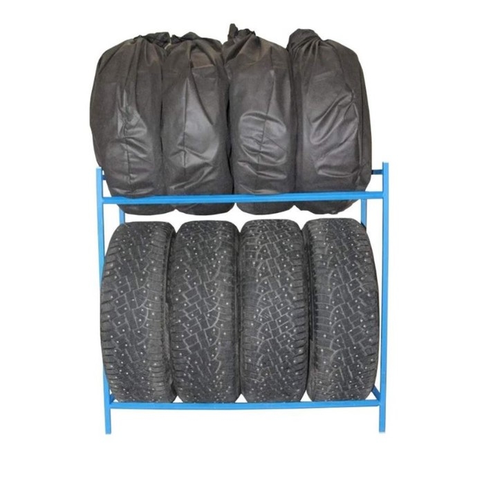 Стеллаж Даяс 105 х 100 см, на 8 колес до R19