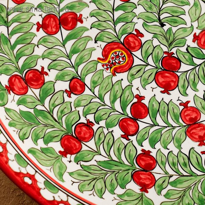 Ляган Риштанская Керамика Ляган Риштанская Керамика "Гранаты", 32 см