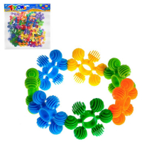 Конструктор «Необычные узоры», 73 детали, размер одной детали 6 х 6 х 1,5 см Конструктор «Необычные узоры», 73 детали, размер одной детали 6 х 6 х 1,5 см