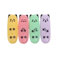 Набор маркеров текстовыделителей 4 цвета Pastel , 5,0 мм, deVENTE Kitty (пастельные цвета), мини-корпус с АНТИБАКТЕРИАЛЬНЫМ покрытием, в пластиковой упаковке Набор маркеров текстовыделителей 4 цвета Pastel , 5,0 мм, deVENTE Kitty (пастельные цвета), мини-корпус с АНТИБАКТЕРИАЛЬНЫМ покрытием, в пластиковой упаковке